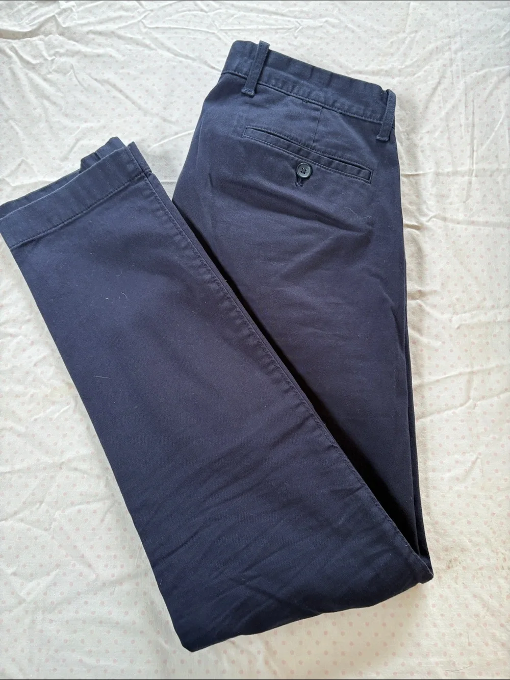 J. Crew Men's Dark Navy Chino Pants